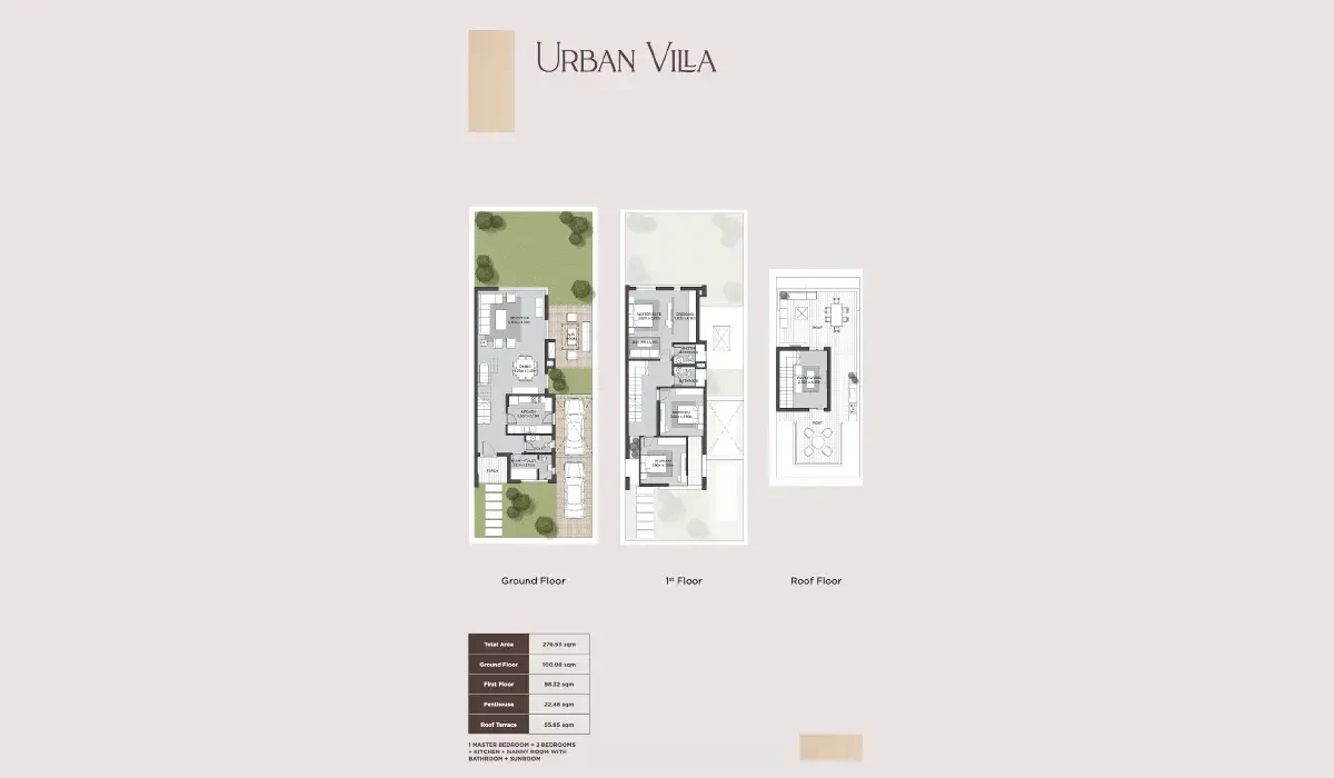 Floor Plan standalone in Karmell El Sheikh Zayed