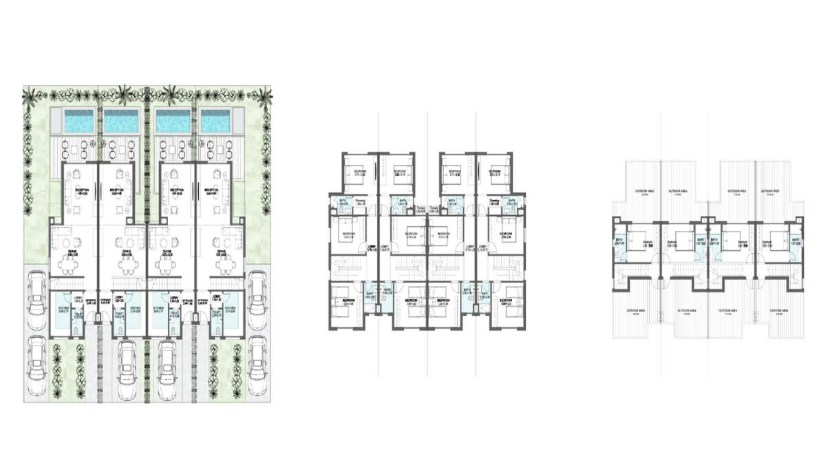 Floor Plan townhouse in ذا 101 مدينة المستقبل