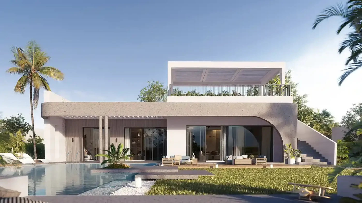 فيلا للبيع في أو ويست مدينة السادس من اكتوبر بواسطة أوراسكوم للتطوير العقاري