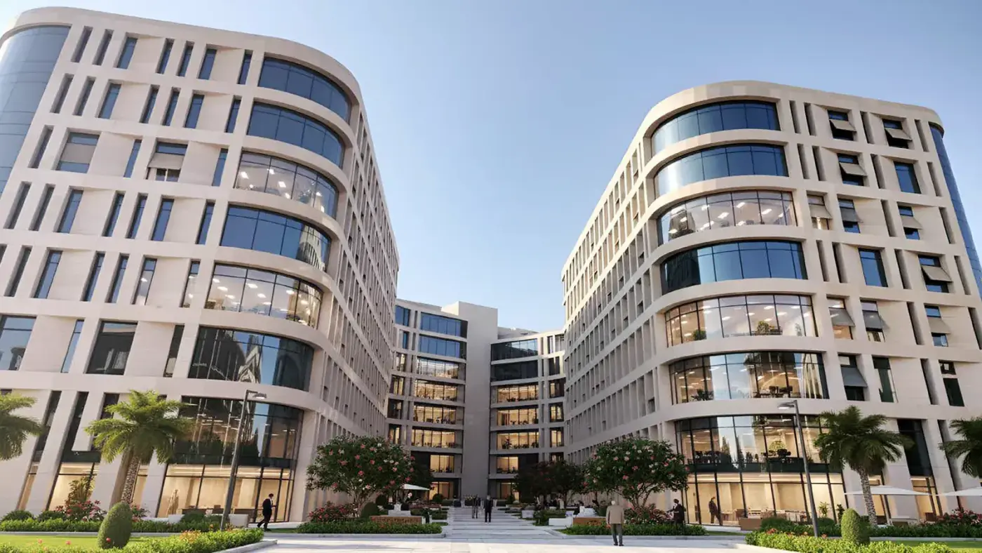 MDK بيزنس كومبلكس العاصمة الادارية الجديدة الحي المالي بواسطة مدكور هولدينج | السعر والتفاصيل