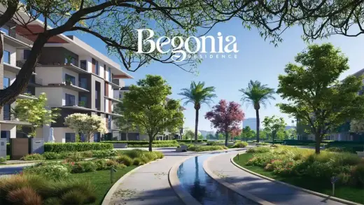 1-Bedroom Apartment in Begonia Residence, New Cairo