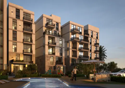 2-bed apartment fully finished