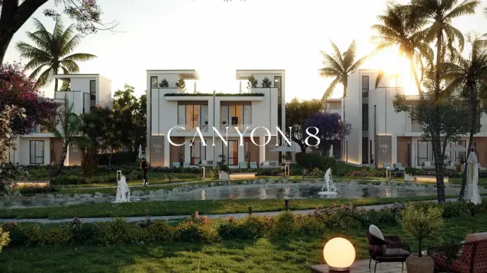 كانيون 8 العاصمة الادارية الجديدة الحى السكنى R8 بواسطة هوم تاون للتطوير العقاري