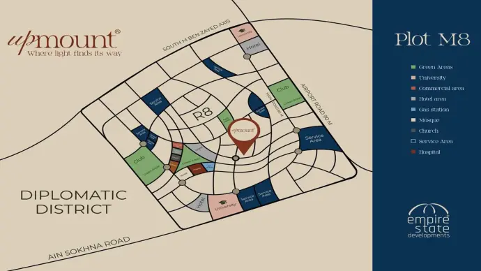 اب ماونت العاصمة الادارية الجديدة الحى السكنى R8 بواسطة امباير ستيت