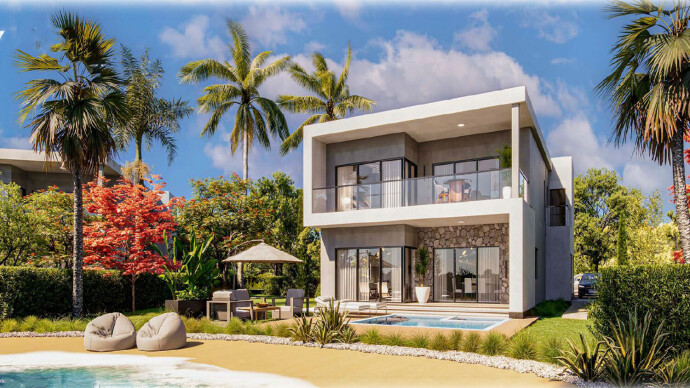 فيلا للبيع في دوس الساحل الشمالي بواسطة اكام الراجحي للتطوير العقاري