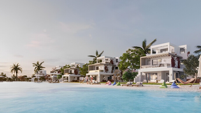 فيلا للبيع في ليف سيزار الساحل الشمالي بواسطة جيتس للتطوير العقاري